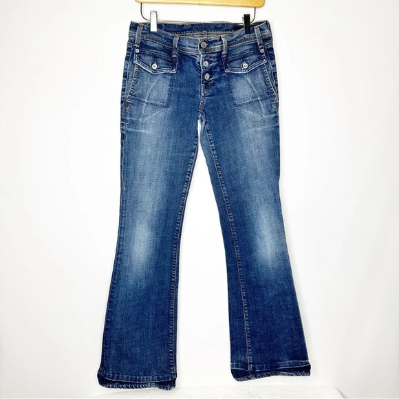 Citizen of Humanity Buttonfly Flare Jeans Size 29 - Picture 1 of 6